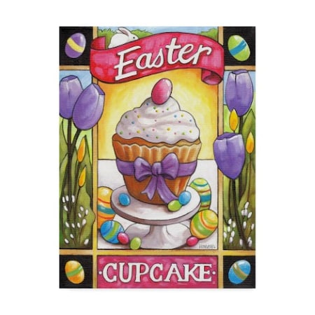 Cathy Horvath-Buchanan 'Easter Cupcake' Canvas Art,24x32